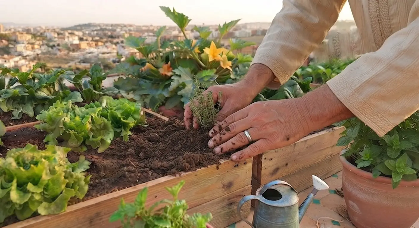 Vegetable Gardening in Tangier