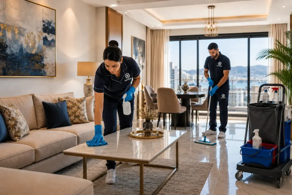 Professional cleaning team providing Cleaning Services in Tangier