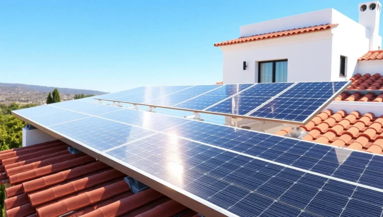 Limpieza de placas solares en Tánger