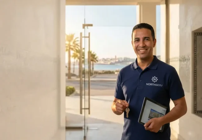 Agent de gardiennage professionnel dans un établissement à Tanger
