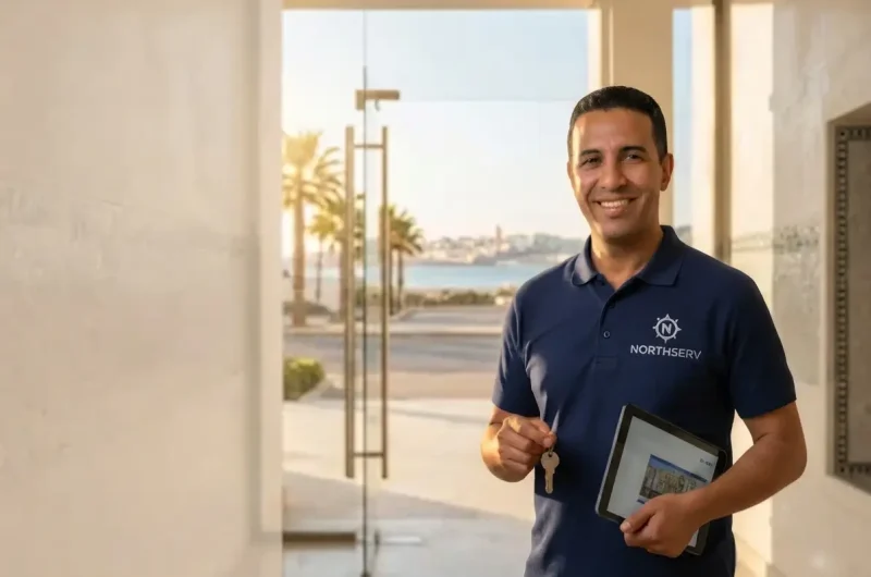 Agent de gardiennage professionnel dans un établissement à Tanger